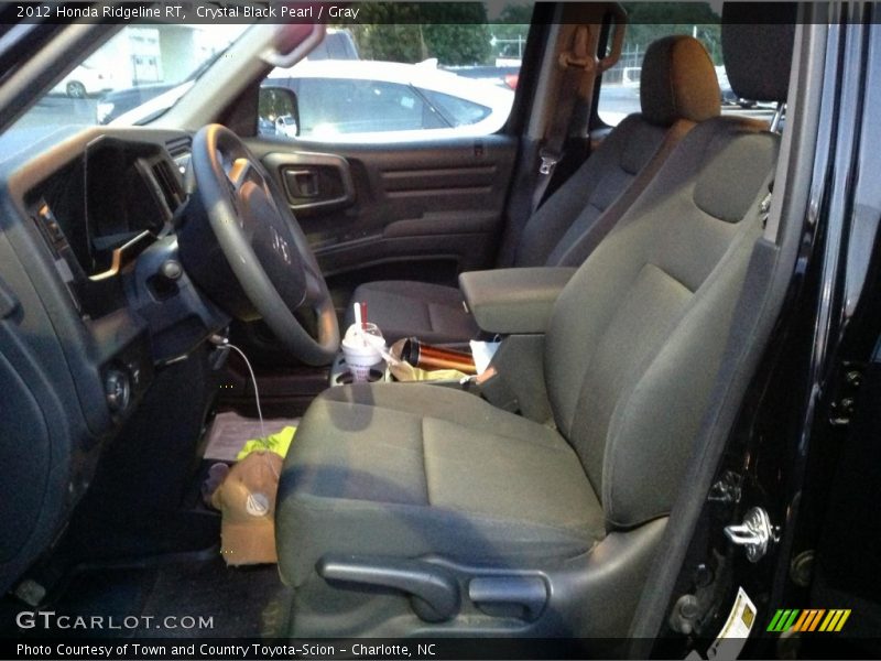 Crystal Black Pearl / Gray 2012 Honda Ridgeline RT