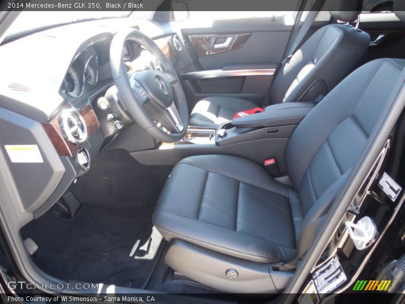 Black / Black 2014 Mercedes-Benz GLK 350