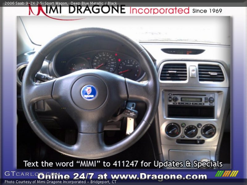 Deep Blue Metallic / Black 2006 Saab 9-2X 2.5i Sport Wagon