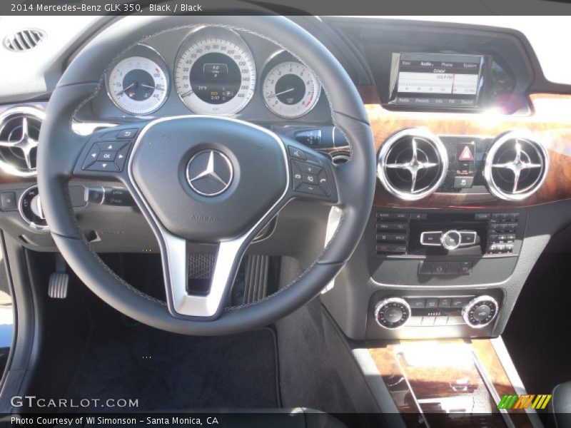 Black / Black 2014 Mercedes-Benz GLK 350