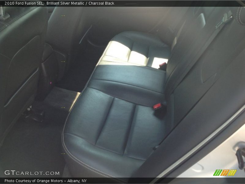 Brilliant Silver Metallic / Charcoal Black 2010 Ford Fusion SEL