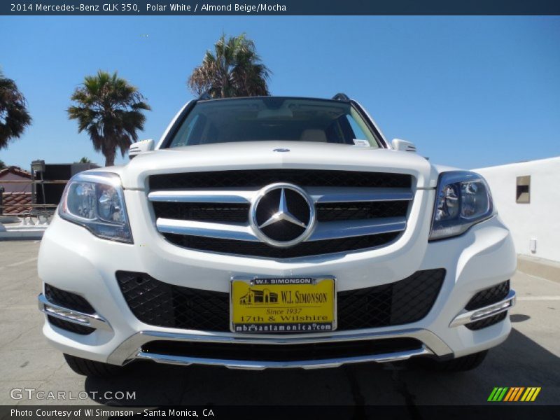 Polar White / Almond Beige/Mocha 2014 Mercedes-Benz GLK 350
