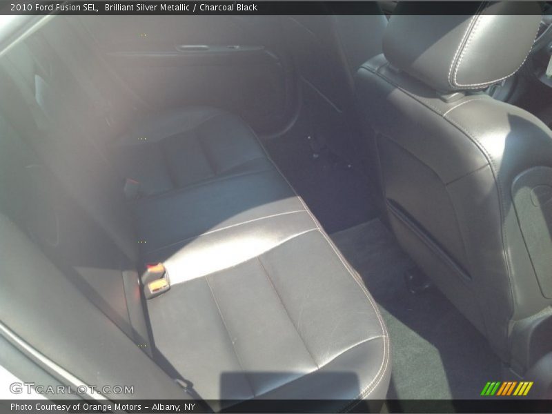 Brilliant Silver Metallic / Charcoal Black 2010 Ford Fusion SEL