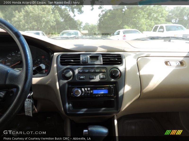 San Marino Red / Ivory 2000 Honda Accord EX Coupe