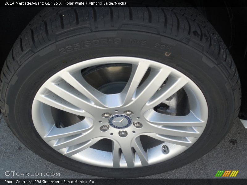 Polar White / Almond Beige/Mocha 2014 Mercedes-Benz GLK 350