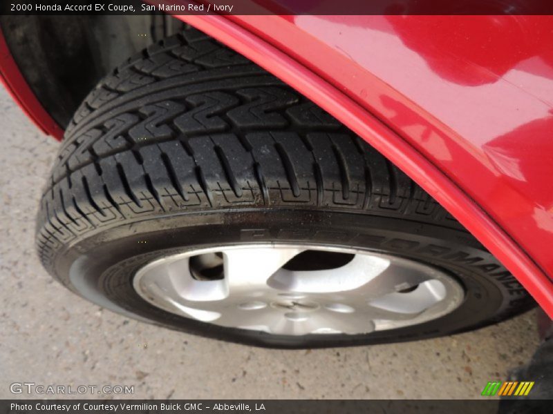 San Marino Red / Ivory 2000 Honda Accord EX Coupe