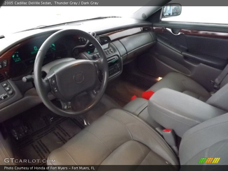 Thunder Gray / Dark Gray 2005 Cadillac DeVille Sedan