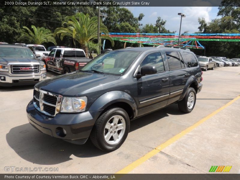 Mineral Gray Metallic / Dark Slate Gray/Light Slate Gray 2009 Dodge Durango SLT