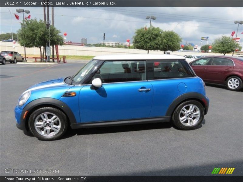 Laser Blue Metallic / Carbon Black 2012 Mini Cooper Hardtop