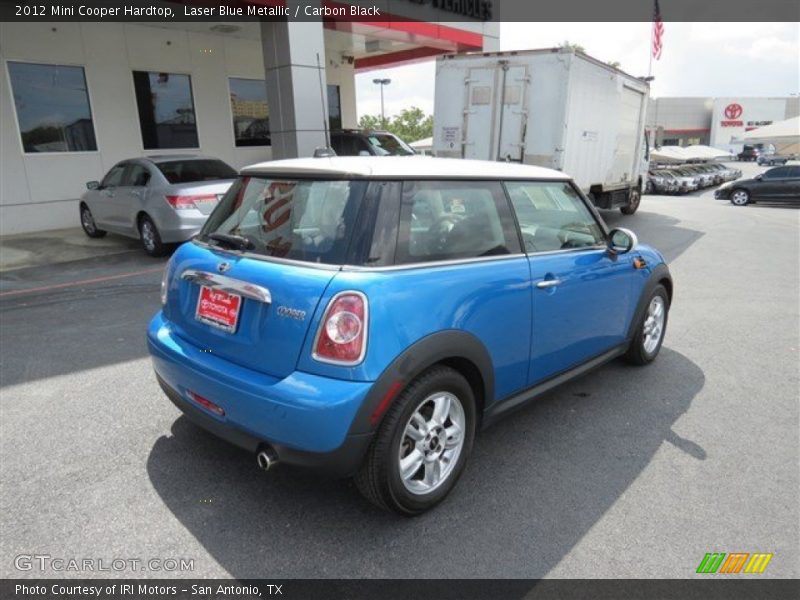 Laser Blue Metallic / Carbon Black 2012 Mini Cooper Hardtop
