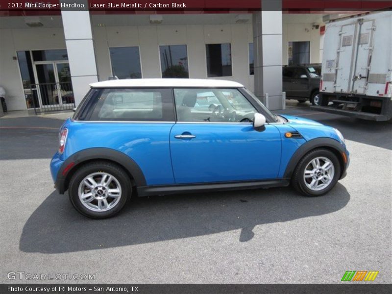 Laser Blue Metallic / Carbon Black 2012 Mini Cooper Hardtop