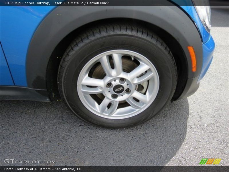 Laser Blue Metallic / Carbon Black 2012 Mini Cooper Hardtop