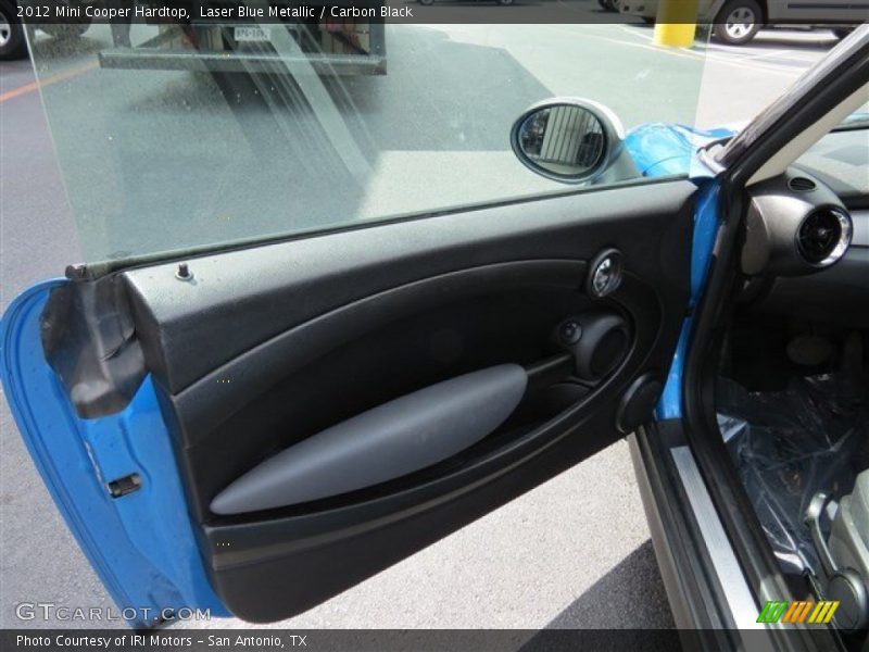 Laser Blue Metallic / Carbon Black 2012 Mini Cooper Hardtop