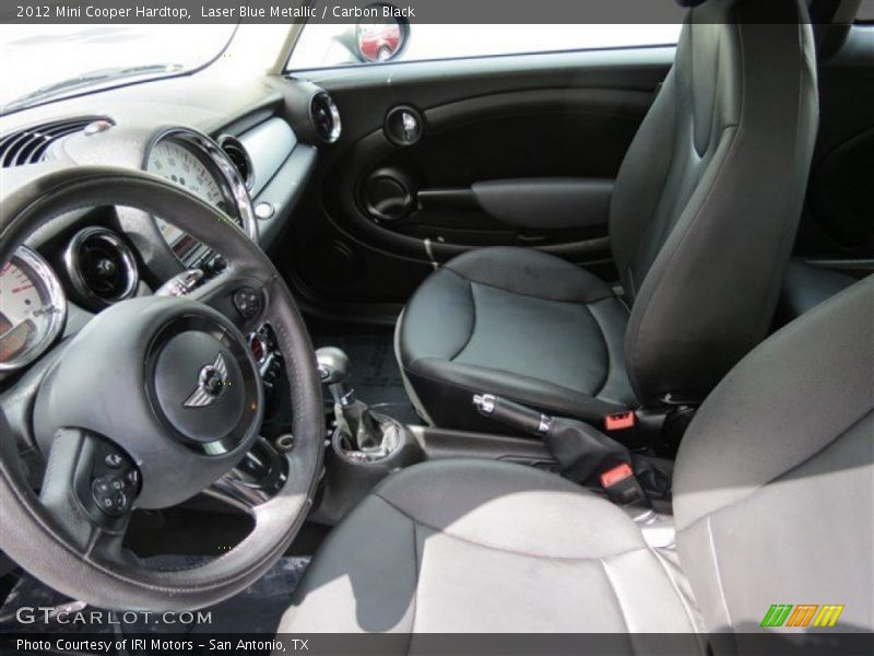 Laser Blue Metallic / Carbon Black 2012 Mini Cooper Hardtop