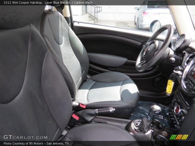Laser Blue Metallic / Carbon Black 2012 Mini Cooper Hardtop