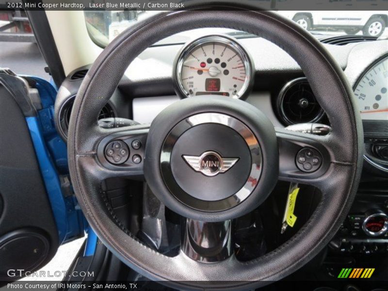 Laser Blue Metallic / Carbon Black 2012 Mini Cooper Hardtop