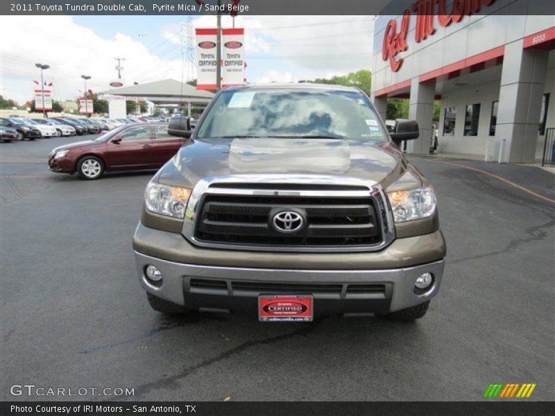 Pyrite Mica / Sand Beige 2011 Toyota Tundra Double Cab