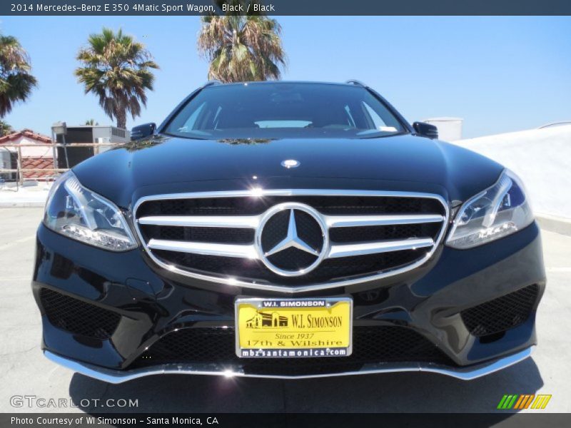 Black / Black 2014 Mercedes-Benz E 350 4Matic Sport Wagon