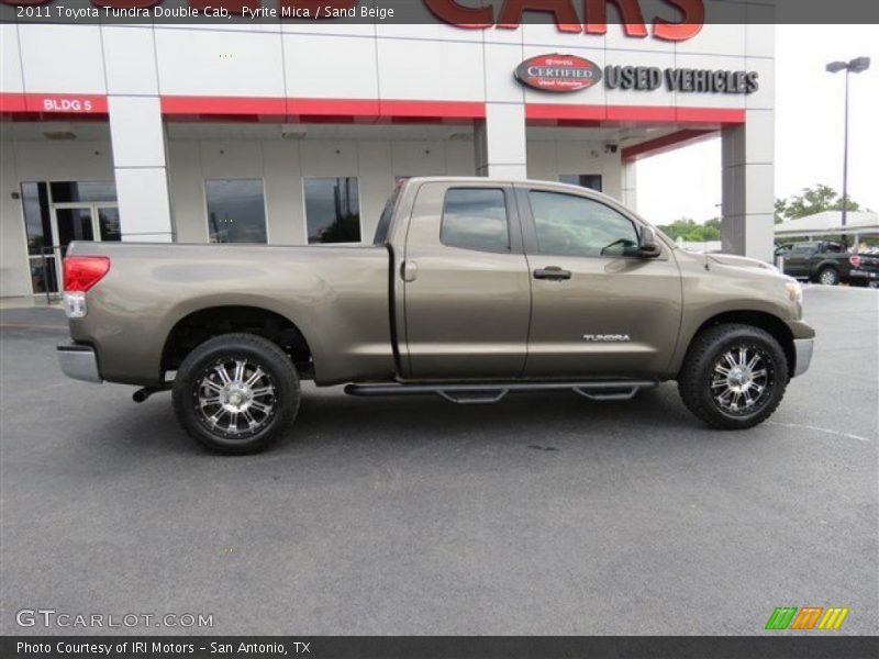 Pyrite Mica / Sand Beige 2011 Toyota Tundra Double Cab