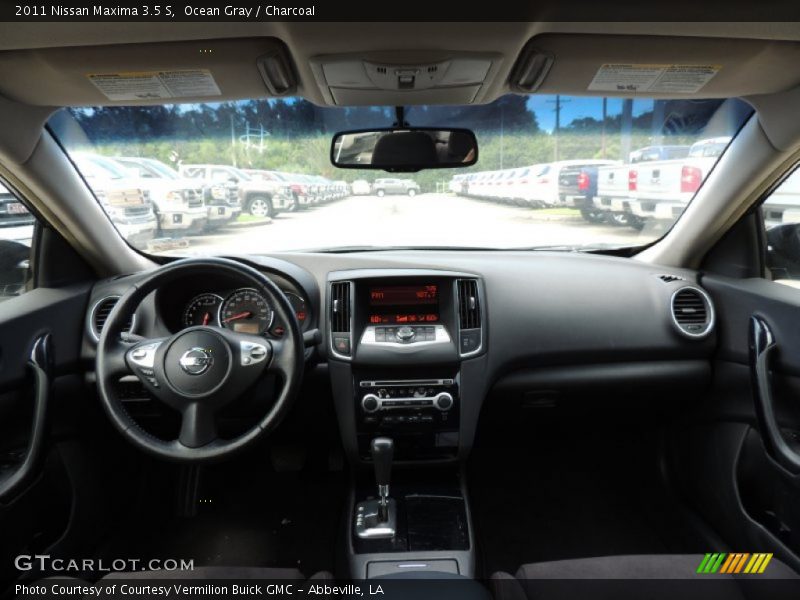 Ocean Gray / Charcoal 2011 Nissan Maxima 3.5 S