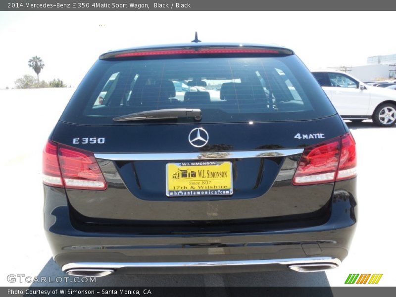 Black / Black 2014 Mercedes-Benz E 350 4Matic Sport Wagon