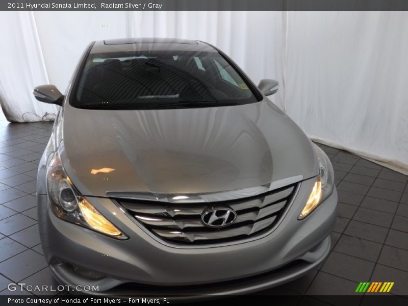 Radiant Silver / Gray 2011 Hyundai Sonata Limited