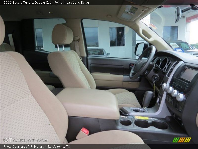 Pyrite Mica / Sand Beige 2011 Toyota Tundra Double Cab