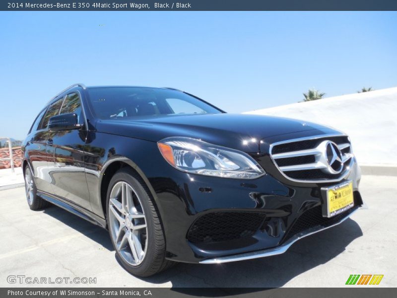 Black / Black 2014 Mercedes-Benz E 350 4Matic Sport Wagon