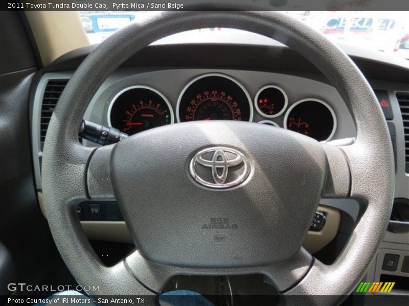 Pyrite Mica / Sand Beige 2011 Toyota Tundra Double Cab