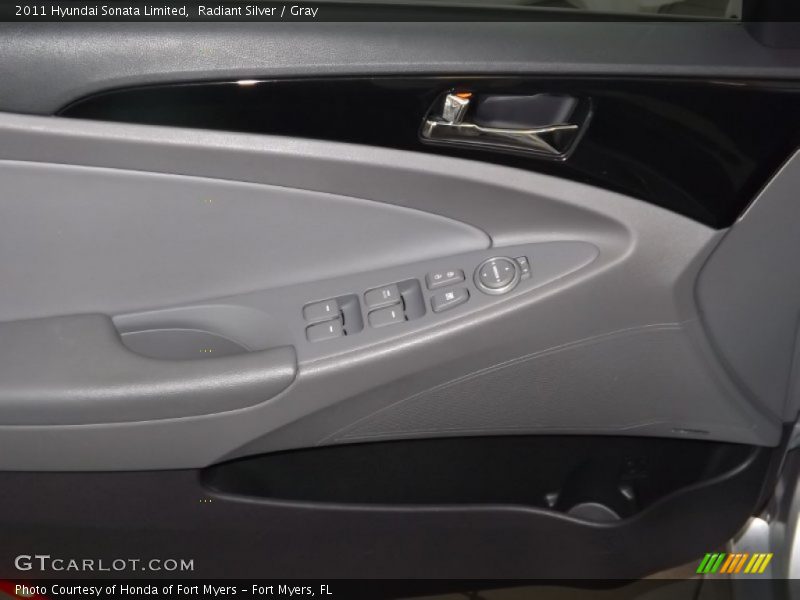 Radiant Silver / Gray 2011 Hyundai Sonata Limited