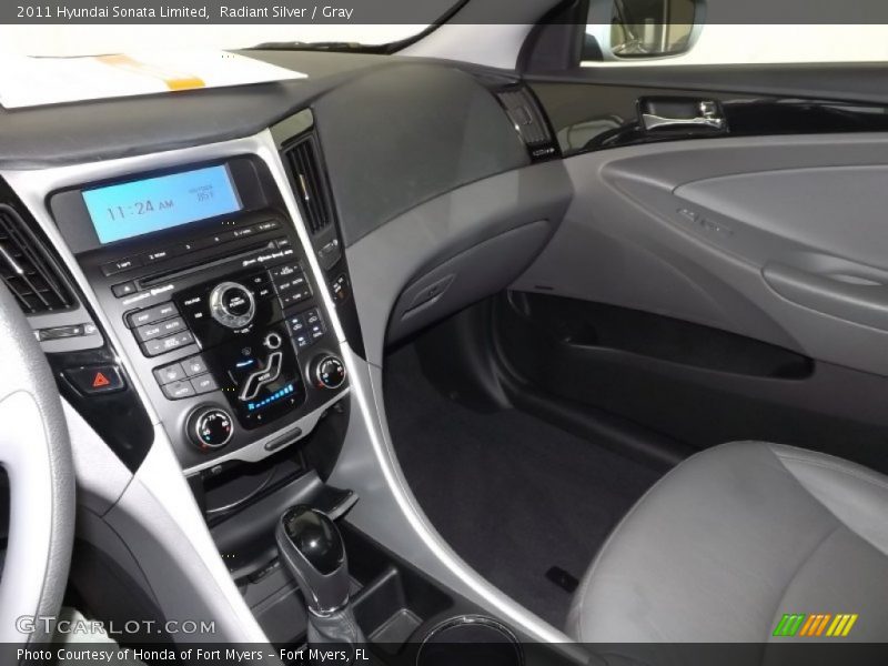 Radiant Silver / Gray 2011 Hyundai Sonata Limited
