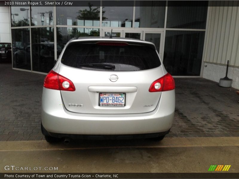 Silver Ice / Gray 2010 Nissan Rogue S