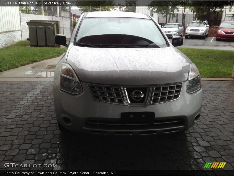 Silver Ice / Gray 2010 Nissan Rogue S