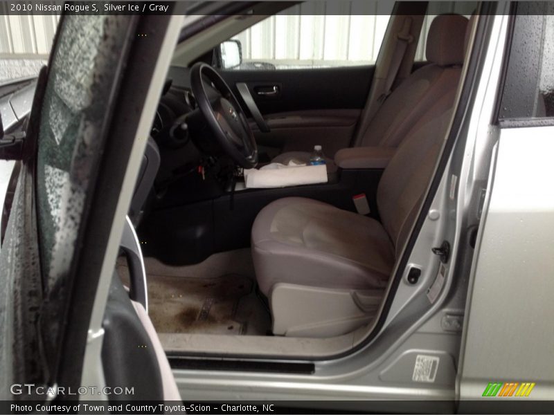 Silver Ice / Gray 2010 Nissan Rogue S