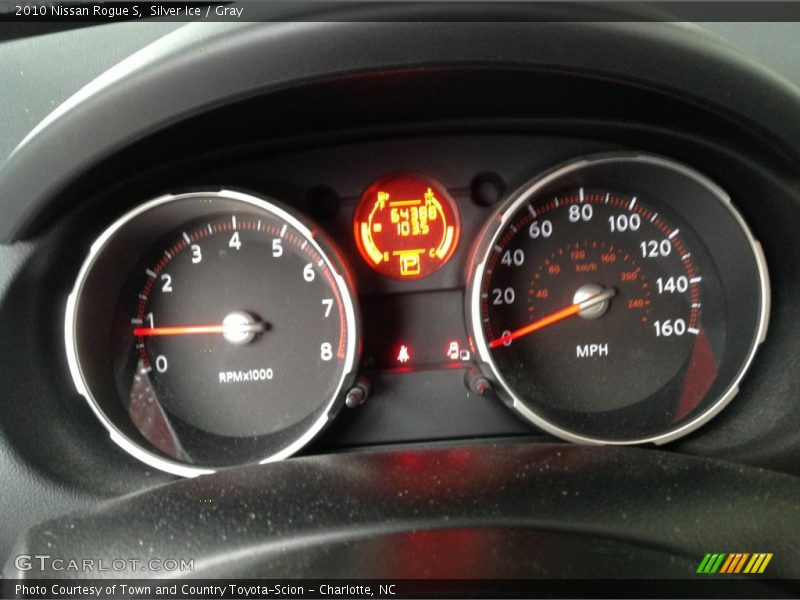Silver Ice / Gray 2010 Nissan Rogue S