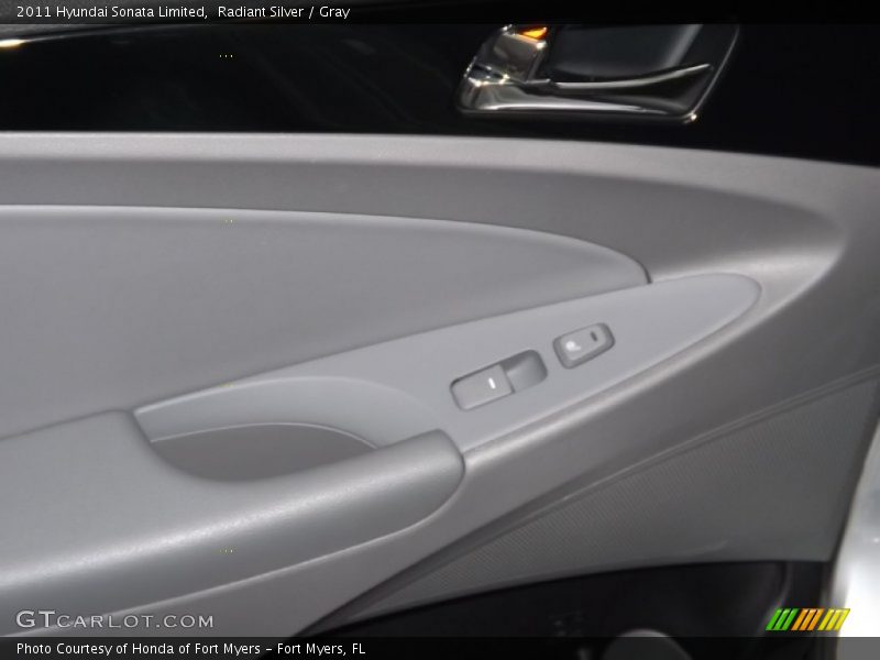 Radiant Silver / Gray 2011 Hyundai Sonata Limited