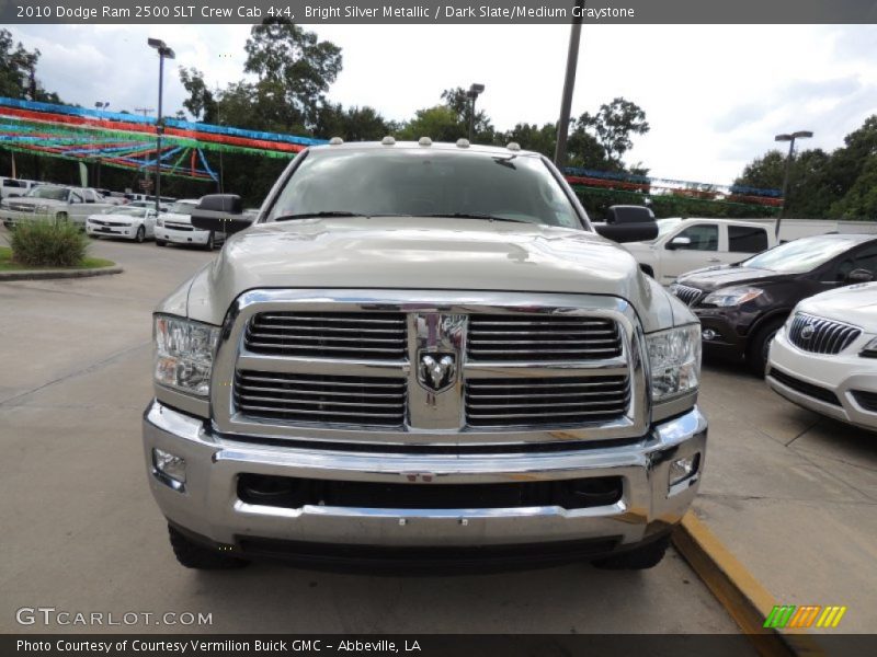 Bright Silver Metallic / Dark Slate/Medium Graystone 2010 Dodge Ram 2500 SLT Crew Cab 4x4