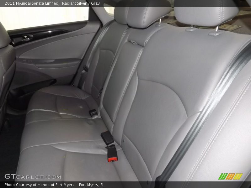 Radiant Silver / Gray 2011 Hyundai Sonata Limited