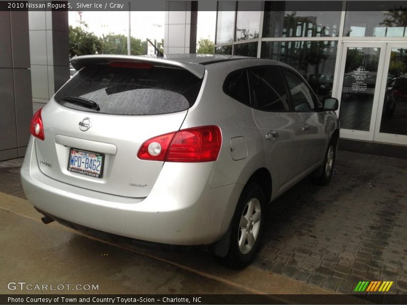 Silver Ice / Gray 2010 Nissan Rogue S