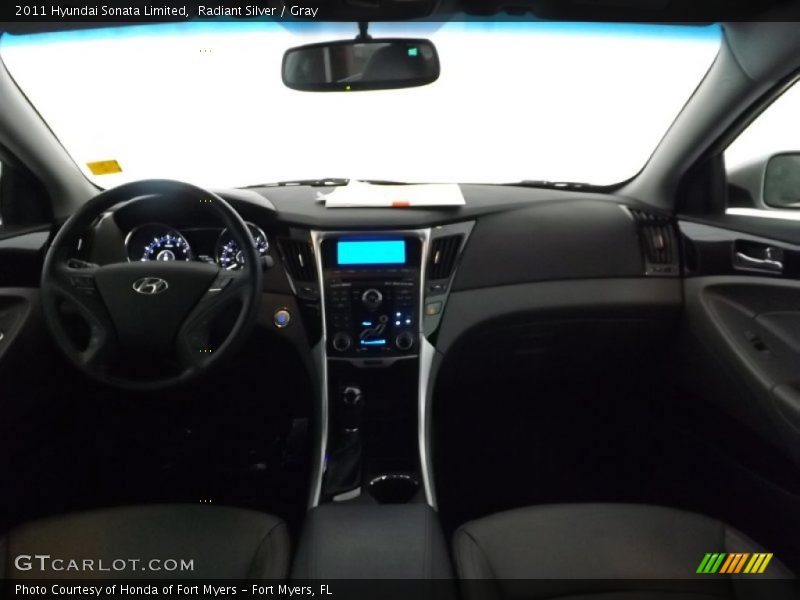Radiant Silver / Gray 2011 Hyundai Sonata Limited