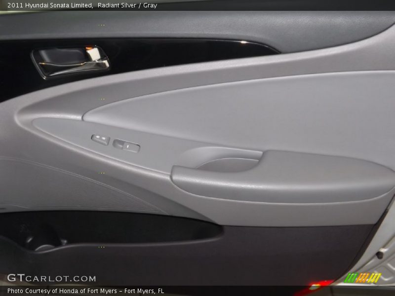 Radiant Silver / Gray 2011 Hyundai Sonata Limited
