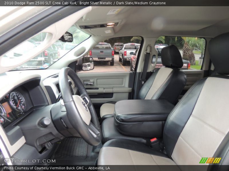 Bright Silver Metallic / Dark Slate/Medium Graystone 2010 Dodge Ram 2500 SLT Crew Cab 4x4