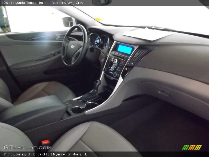 Radiant Silver / Gray 2011 Hyundai Sonata Limited