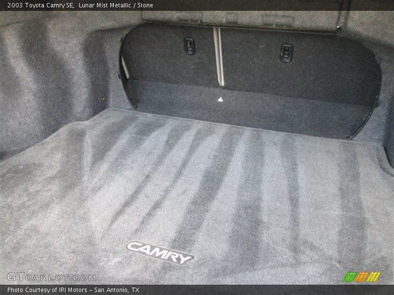 Lunar Mist Metallic / Stone 2003 Toyota Camry SE