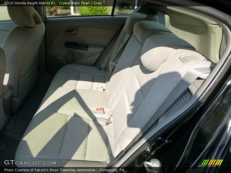 Crystal Black Pearl / Gray 2010 Honda Insight Hybrid EX