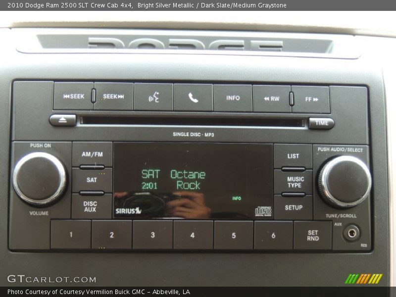Bright Silver Metallic / Dark Slate/Medium Graystone 2010 Dodge Ram 2500 SLT Crew Cab 4x4