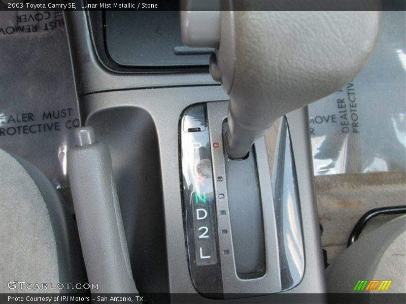 Lunar Mist Metallic / Stone 2003 Toyota Camry SE