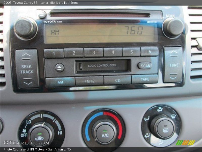 Lunar Mist Metallic / Stone 2003 Toyota Camry SE