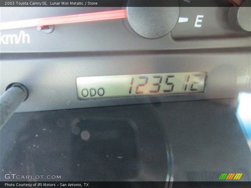 Lunar Mist Metallic / Stone 2003 Toyota Camry SE