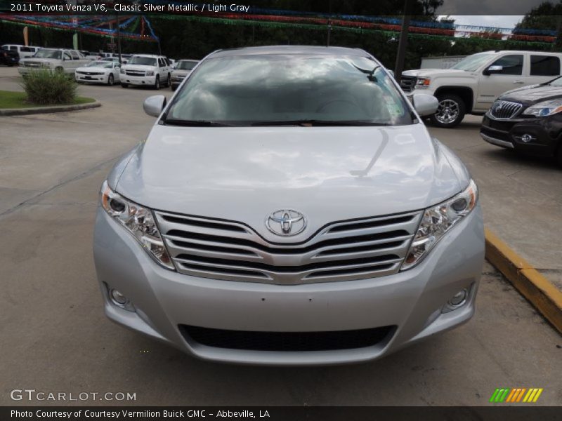 Classic Silver Metallic / Light Gray 2011 Toyota Venza V6